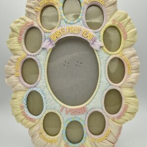 Baby's First Year Photo Frame